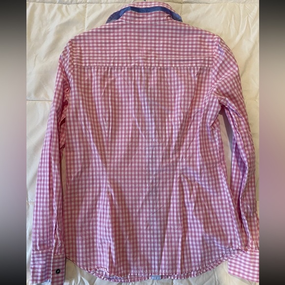 Women’s Alta Contrast Placket Button-up - Size 12 Tall - Picture 9 of 10